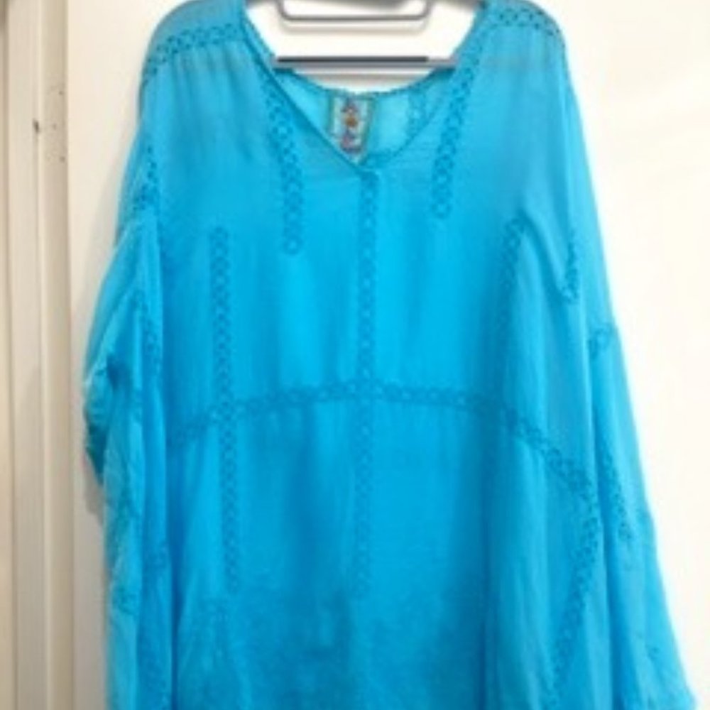 Johnny Was Top  (Fits like 3x)